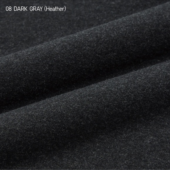 NWT Uniqlo Brushed Jersey Jumper Skirt in 08 Dark Gray - Picture 2 of 9